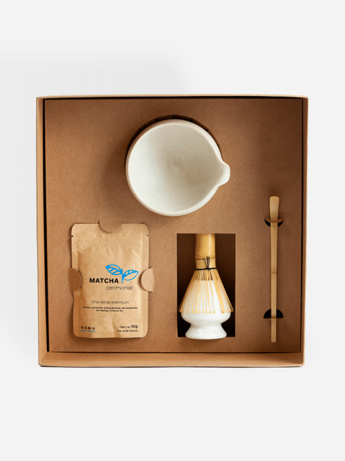 Kit Namu Matcha + Cerâmica Naoko | Edição Limitada