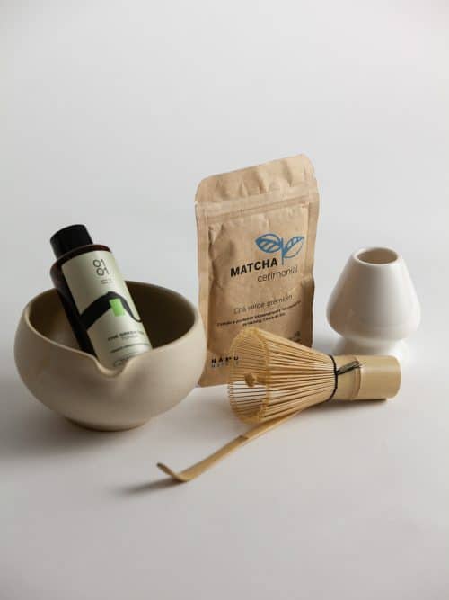 Kit Dia das Mães Matcha Cerimonial – Ritual Completo com Cerâmica Naoko e Skincare 0101 | Namu Matcha